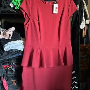 Red Mossimo Dress with ruffles